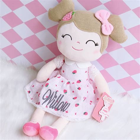 my first baby doll plush|my first baby doll personalized.